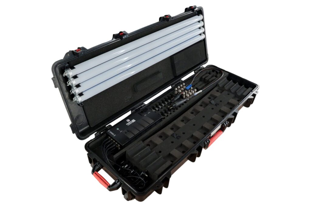 Astera 8er SET AX1 MKII LED Röhren mit Hartschalen-Lade- und Transportkoffer