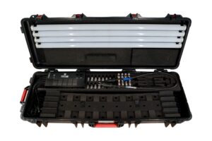 Astera 8er SET AX1 MKII LED Röhren mit Hartschalen-Lade- und Transportkoffer