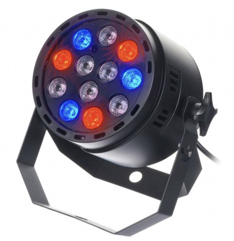 LED-PAR-Scheinwerfer – Showlite SPS-121 oder Stairville LED PAR 64 RGB